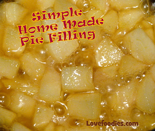 How to Make a Simple Fruit Pie Filling